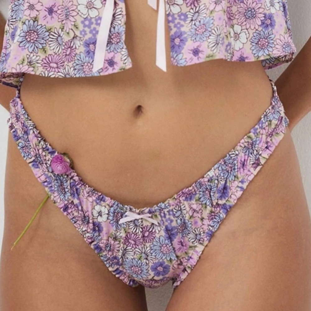 For Love and Lemons Willow Panty (Small) NWT